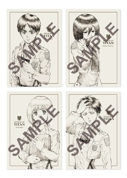 snkmerchandise:  News: WIT Studio x Gift Key Animation Merchandise (Part 1 | Part