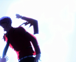 iwanttoeatjin:   TV vs. Blu Ray - Tsukiyama after fight with Touka  