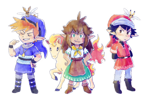 laserbobcat:Pokemon Zelda crossover, because