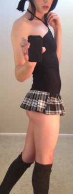 tsgirlfriend:  She’s the perfect seductive schoolgirl.