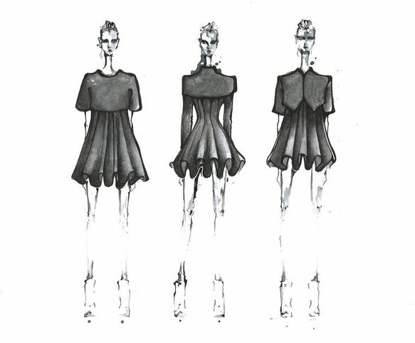 Robert Wun fashion and sketches Robert Wun is a... | Fashionary Hand ...