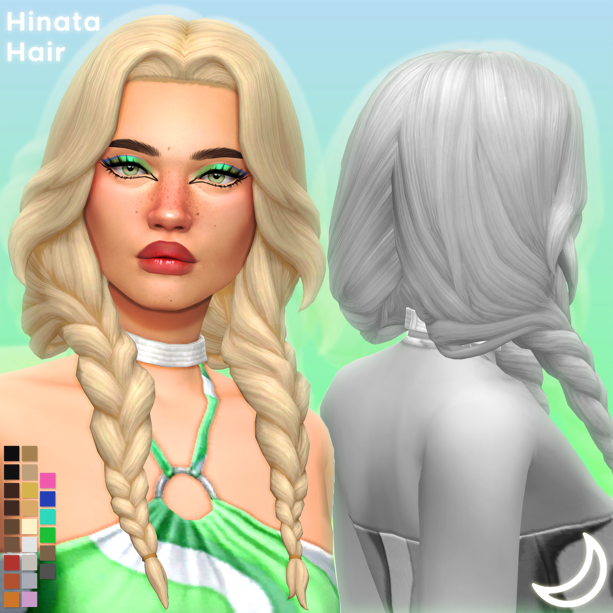 QICC - Mhysa Hair - The Sims 4 Create a Sim - CurseForge