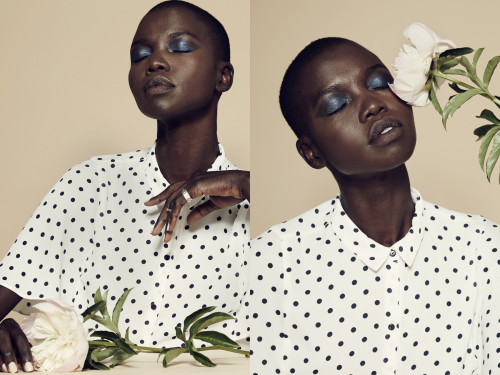 devoutfashion:Nykhor x DannijoNykhor Paul shot with the power duo, Dannijo jewelry and P&amp;P flowe