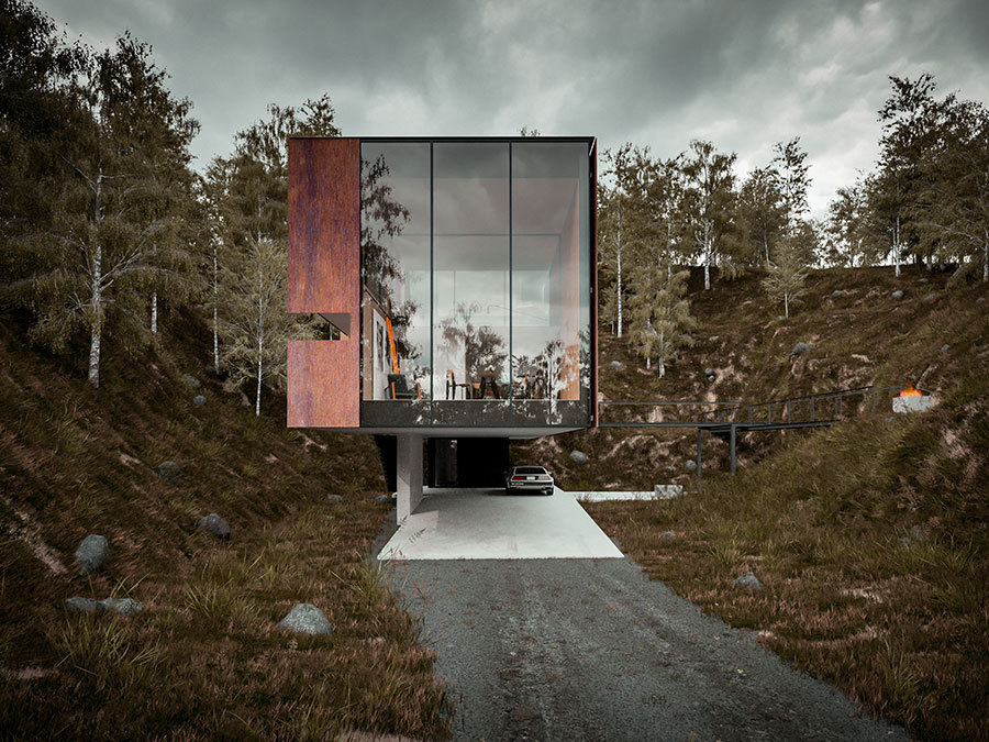 urban-mouse:  House For A Photographer + Hyde Architects 