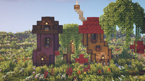 new houses to the village + a little bit more details to the first one