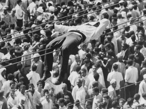 Sleeping Mourner at President Nasser&rsquo;s Funeral, Cairo, September 30, 1970