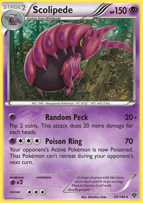 chipsprites: Poison-types in the Pokémon TCG