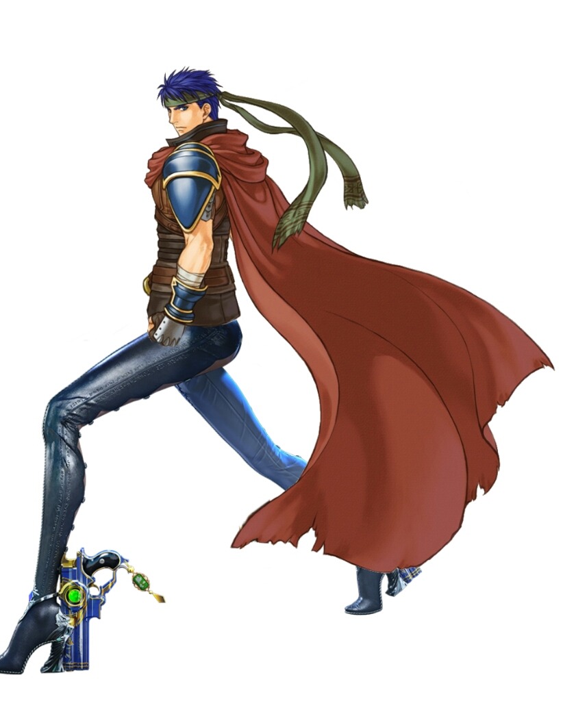 Bayonetta Legs on Things — ike from fire emblem please!!