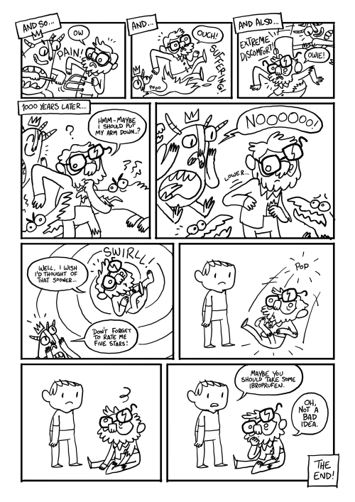 eruditebaboon: Here’s one of the strips I drew for my Thoughtbubble minicomic! It’s abou