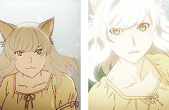  Black Hanekawa, "third apparition".      