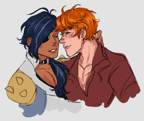 i do draw them them happy together a lot huh