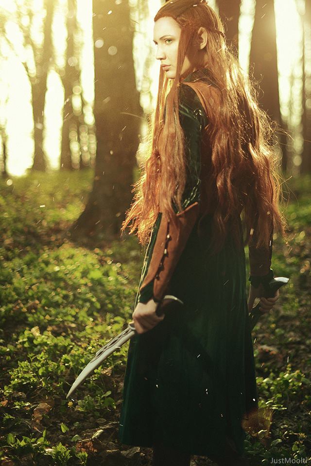 kamikame-cosplay:  Kili and Tauriel cosplay from the HobbitBy nek and Nichi No Senshi