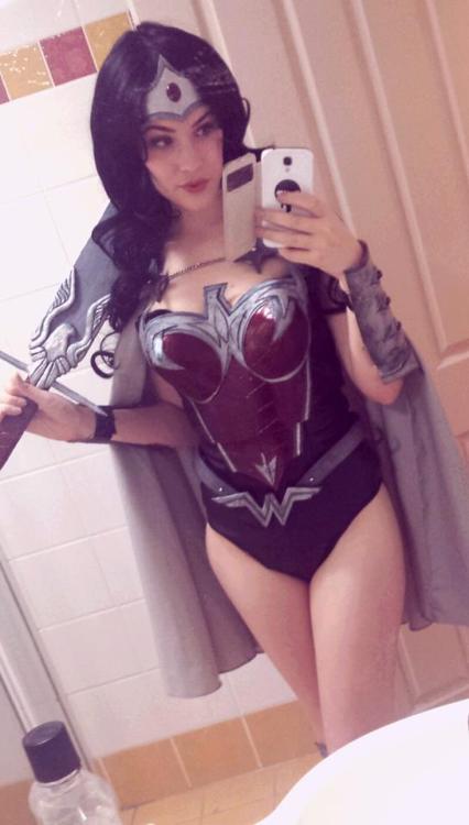 savingthrowvssexy:  Wonder Woman cosplay by Eve Beauregard 