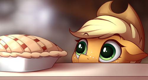 dysfunctionalequestria:Da Appur Pie by Evehly x3