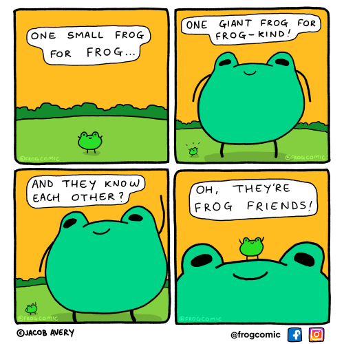 Oh, They’re Frog Friends!