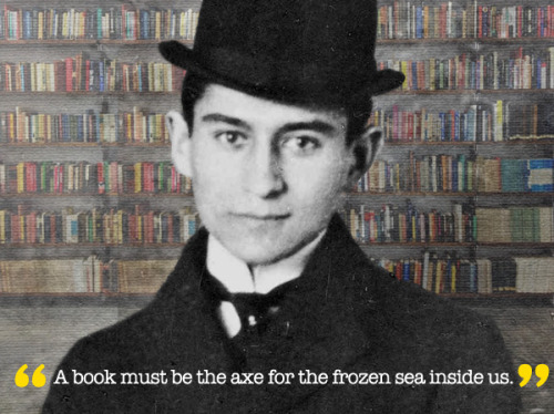 explore-blog: Kafka on books and what reading does for the human soul – spectacular letter to 