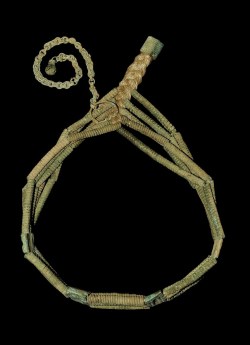 archaicwonder:  Rare Viking Noblewoman’s Headdress, 9th-12th Century ADBaltic workmanship, restrung