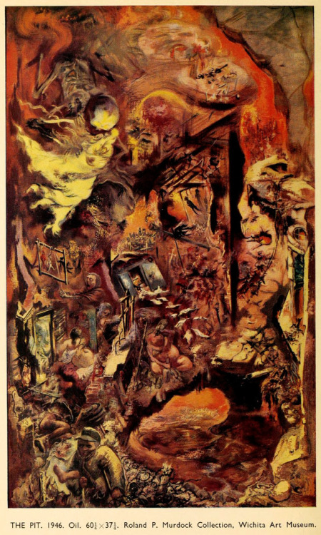 George Grosz (1893-1959), ‘The Pit’ (1946), ’'George Grosz’’ by John I