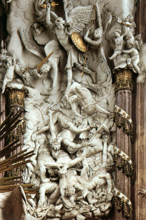 life-imitates-art-far-more:Karl Georg Merville (1751-1798)“Fall of the Angels” (1780-1782)