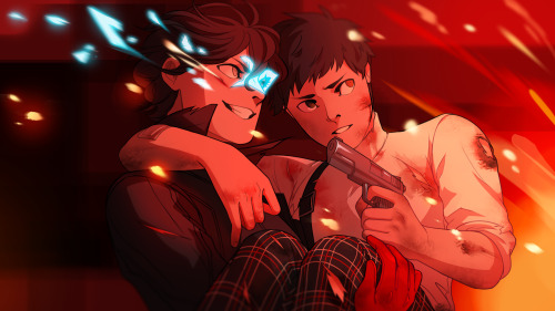 prismatic-cannon:this is a mishima love post Mishima’s gonna pay for spreading that middle school ph