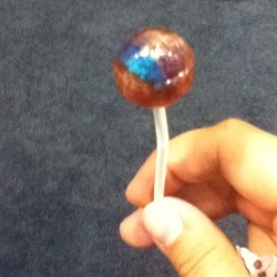 rebekahmcmellan:  My root beer lollipop was