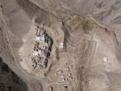 Monday’s picture: a view of Mes Aynak, archaeological site doomed to disappear (Afghanistan). Estima
