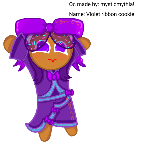 @mysticmythia I Did 2 Redraws Of Violet Ribbon