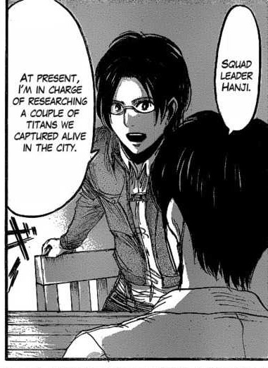when will madao bloom?: LET ME TELL YOU,  ABOUT HANJI ZOE (possible SnK spoilers?)