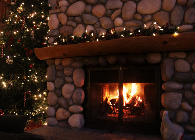 Damn, look at that fireplace 