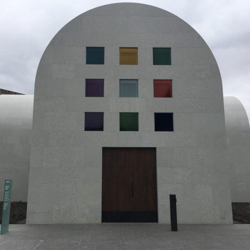 Ellsworth Kelly (American, 1923-2015, b. Newburgh, NY, USA) - Austin, 2015; 1: Interior view, facing