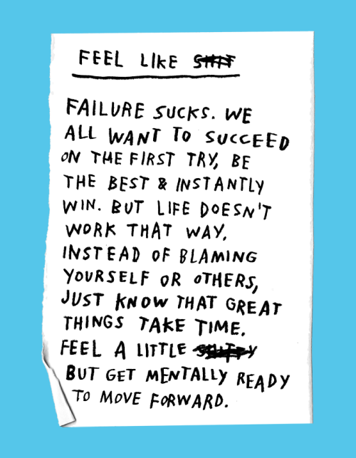 dreamplay: adamjk: WHAT TO DO WHEN YOU FAIL is a new guide to dealing with not-success, which i th