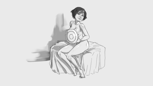 johndoe-art:  For my first tumbler requester.Hope you like it.  beautiful gogo~ <3 <3 <3