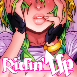 studiocutepet:  Ridin’ Up! 2 - Turning a New Paige by DarkerEve  When Paige agrees to a locker room gangbang, she’s introduced to a something that can transform her clit into a cock… Now available for download on Gumroad! 