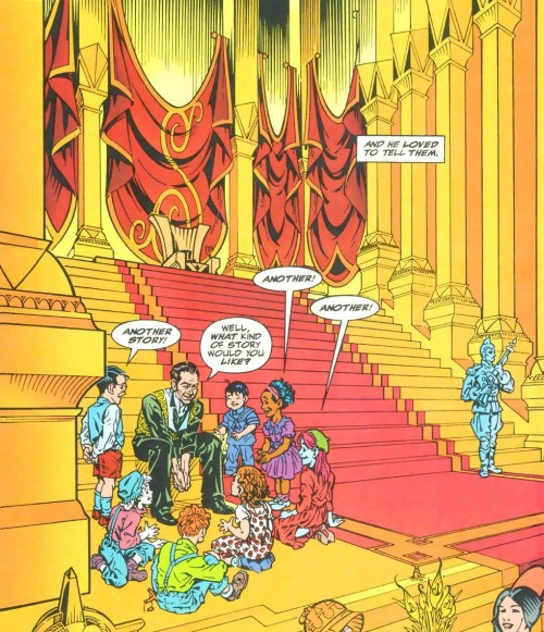 The Shade In A Far Off Future Sitting And Telling Stories Of Long Past Heroes, Keeping Their Legacies