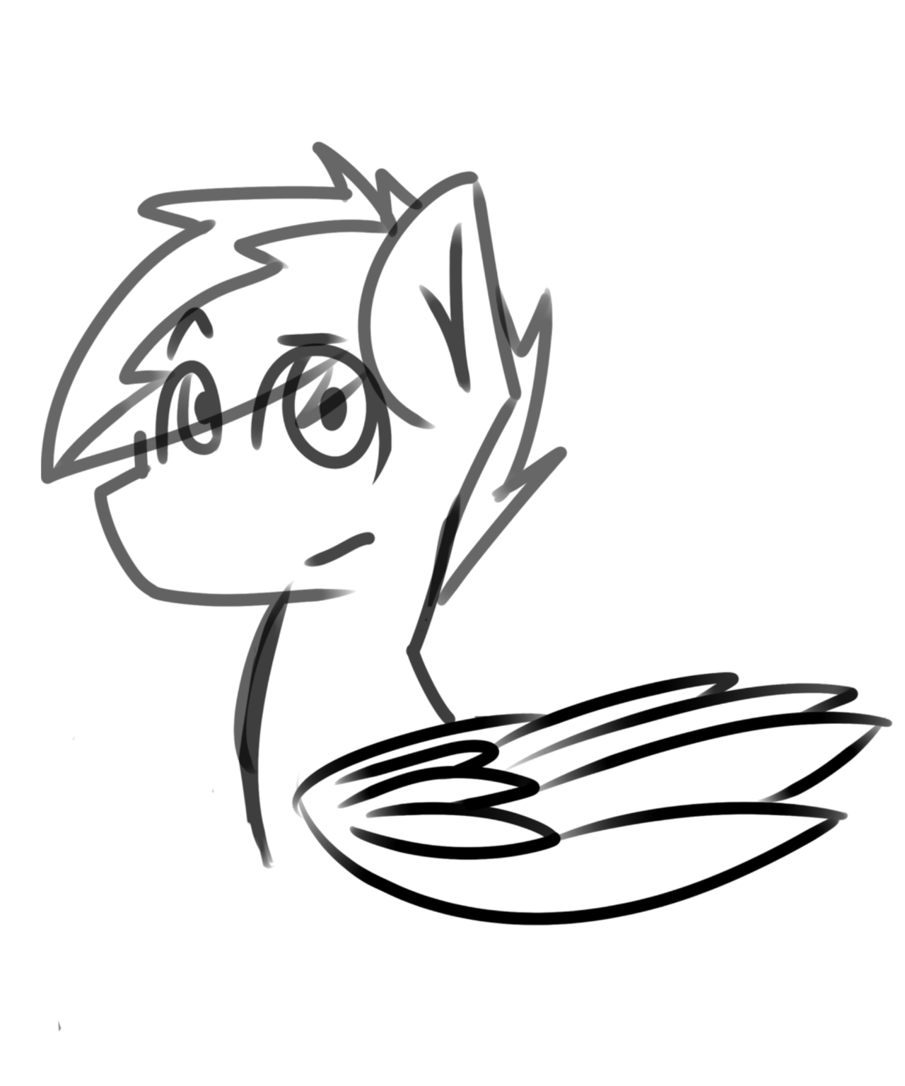embers-art-and-things:  All the drawings I did for the stream. They all got captions