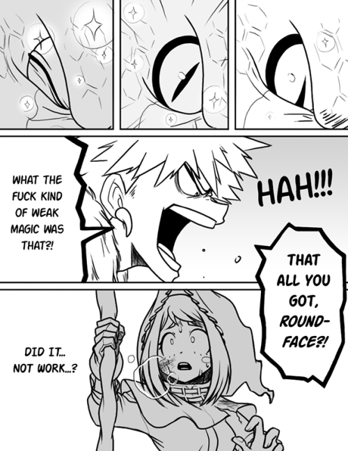 drizzydoodles:i was like, “what if Uraraka had a charm spell.” and then it turned into a comic that consumed two and a half weeks of my life…. i’m gunna go nap for a month now.