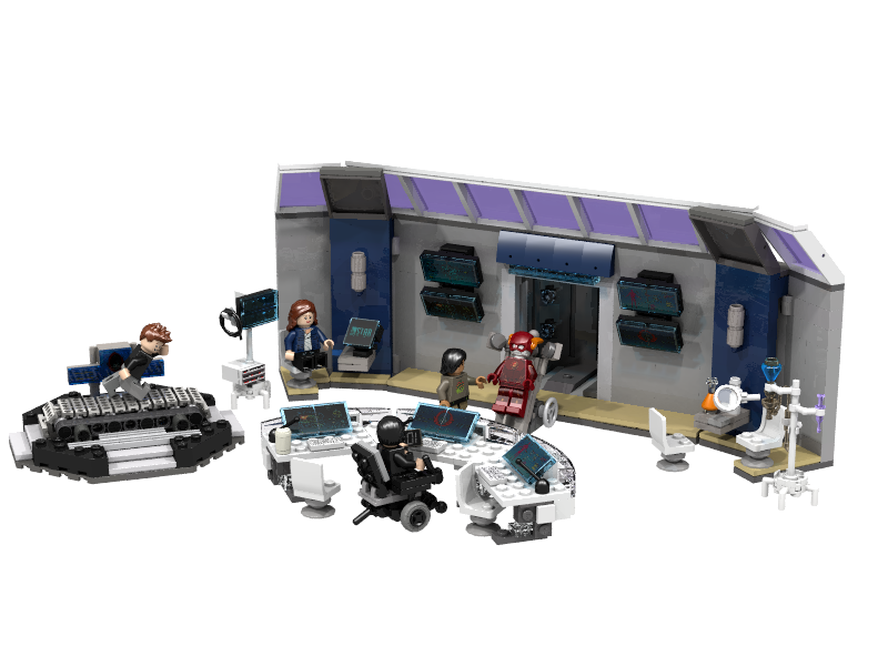 the flash lego set star labs