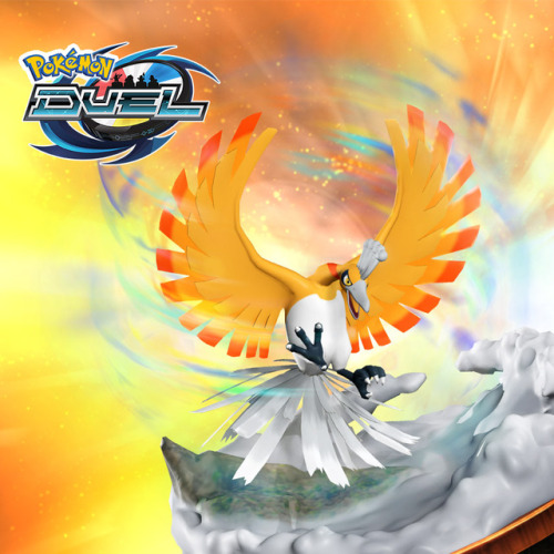 US Trainers, prepare for the Fighting Gym Cup coming to Pokémon Duel, with [EX] Shiny Ho-Oh r