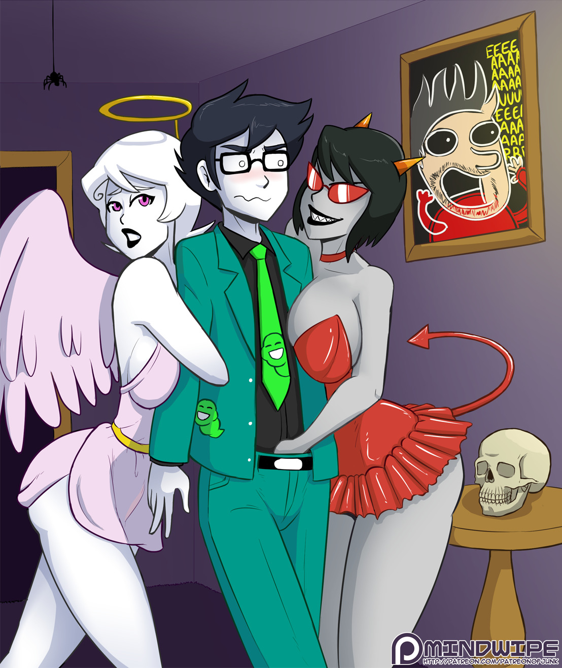 planetofjunk: Here’s the OTHER 2nd-place winner of the October Patreon Poll, (Homestuck)