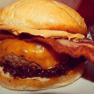 msterree: Peanut Butter Bacon Jam Burger by Darlene Beurger via the Bubba Burger Contest for #worldf