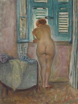 thusreluctant:  Female Nude by the Window