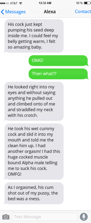 hotwifetext: 2/2  My friend sent me this after she fucked her coworked.  She told me I nee