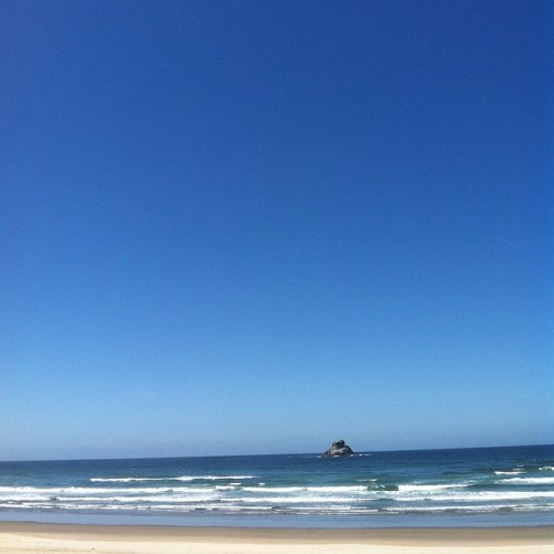 I do miss the city but there is nothing like living at the beach! (at Arch Cape Beach)