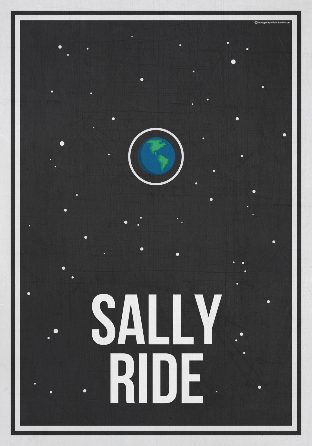 hydrogeneportfolio:  Minimal Posters - Six Women Who Changed Science. And The World.