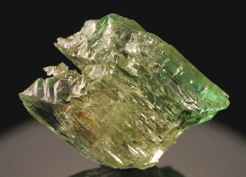 Hiddenite - Adams Hiddenite and Emerald Mine, Alexander Co., North Carolina