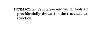 Ambrose Bierce, The Devil’s Dictionary