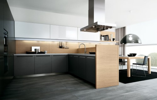 {Some lunch-time kitchen inspiration courtesy of Poliform&rsquo;s Varenna. Euro-modern can come acro