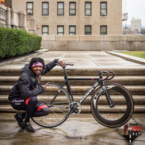 thebicycletree:  @young_nhanny Tour de Bronx #TourDeBronx #tdbx #Trackordienyc #argon18 #PostNoFixie