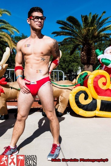 Look at what Santa left you under the tree: the best of the best pics from Santa Skivvies Runs of 2013. Merry Christmas and we hope you enjoy this holiday feast for the eyes!  Boston Speedo Run Tampa Speedo Run San Francisco Speedo Run Chicago Speedo