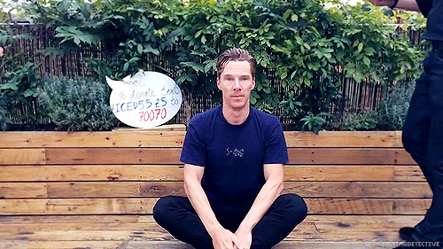 aconsultingdetective:Benedict’s #IceBucketChallenge [p1/?]
